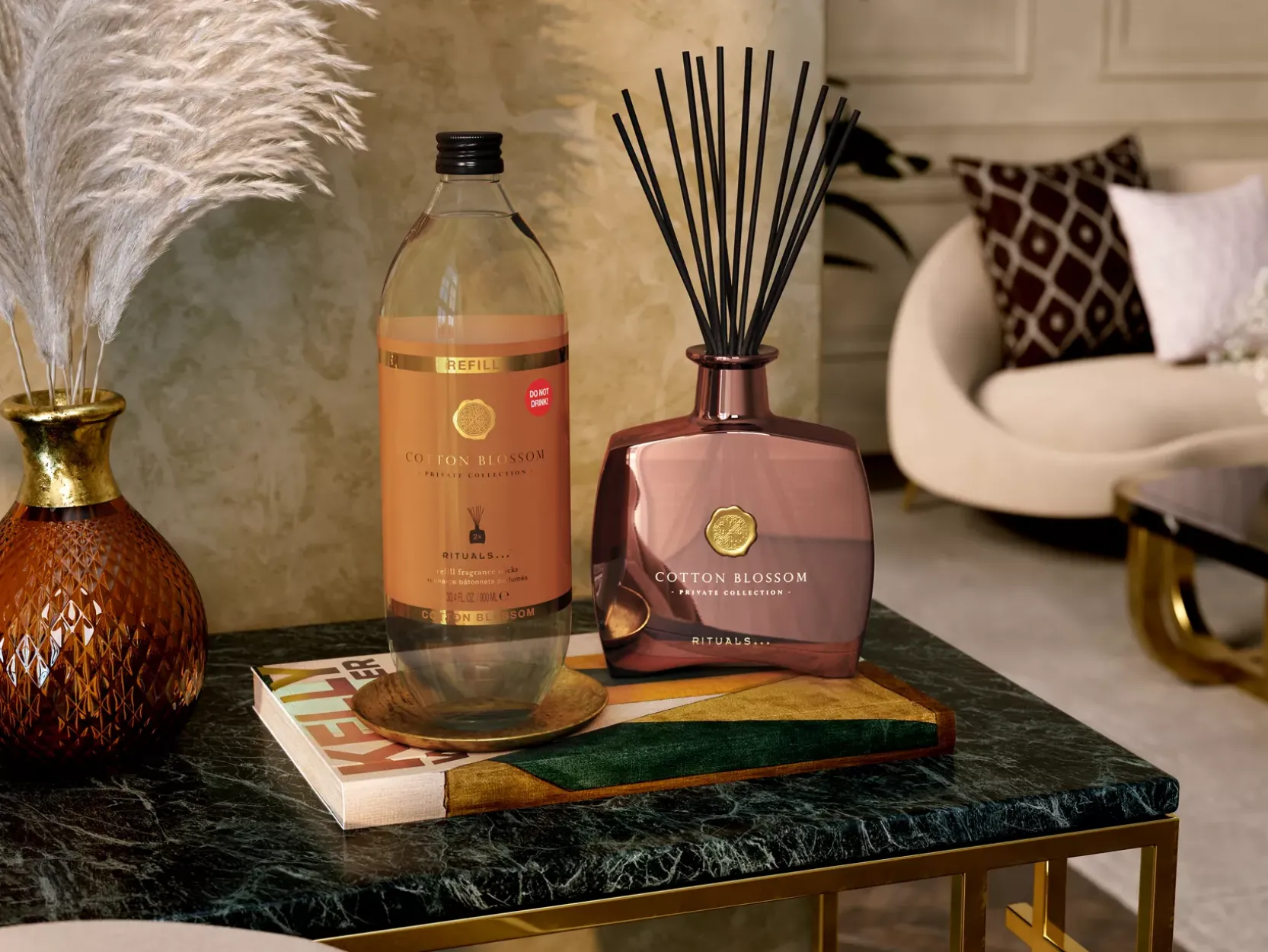 Cotton Blossom Refill Fragrance Sticks|Rituals New