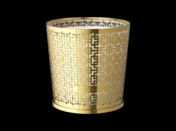 Large Black Oudh Scented Candle With Metal Sleeve|Rituals Discount