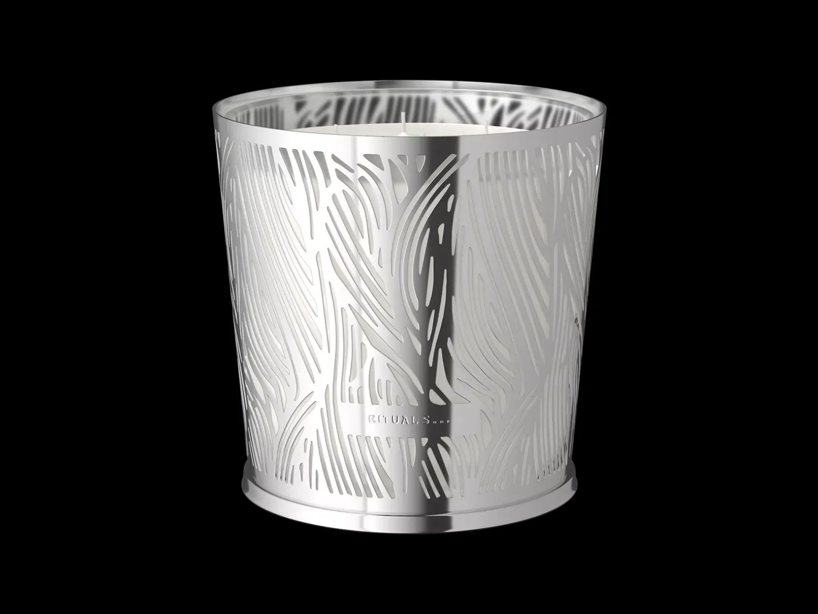 Large Orris Mimosa Scented Candle With Metal Sleeve|Rituals Hot
