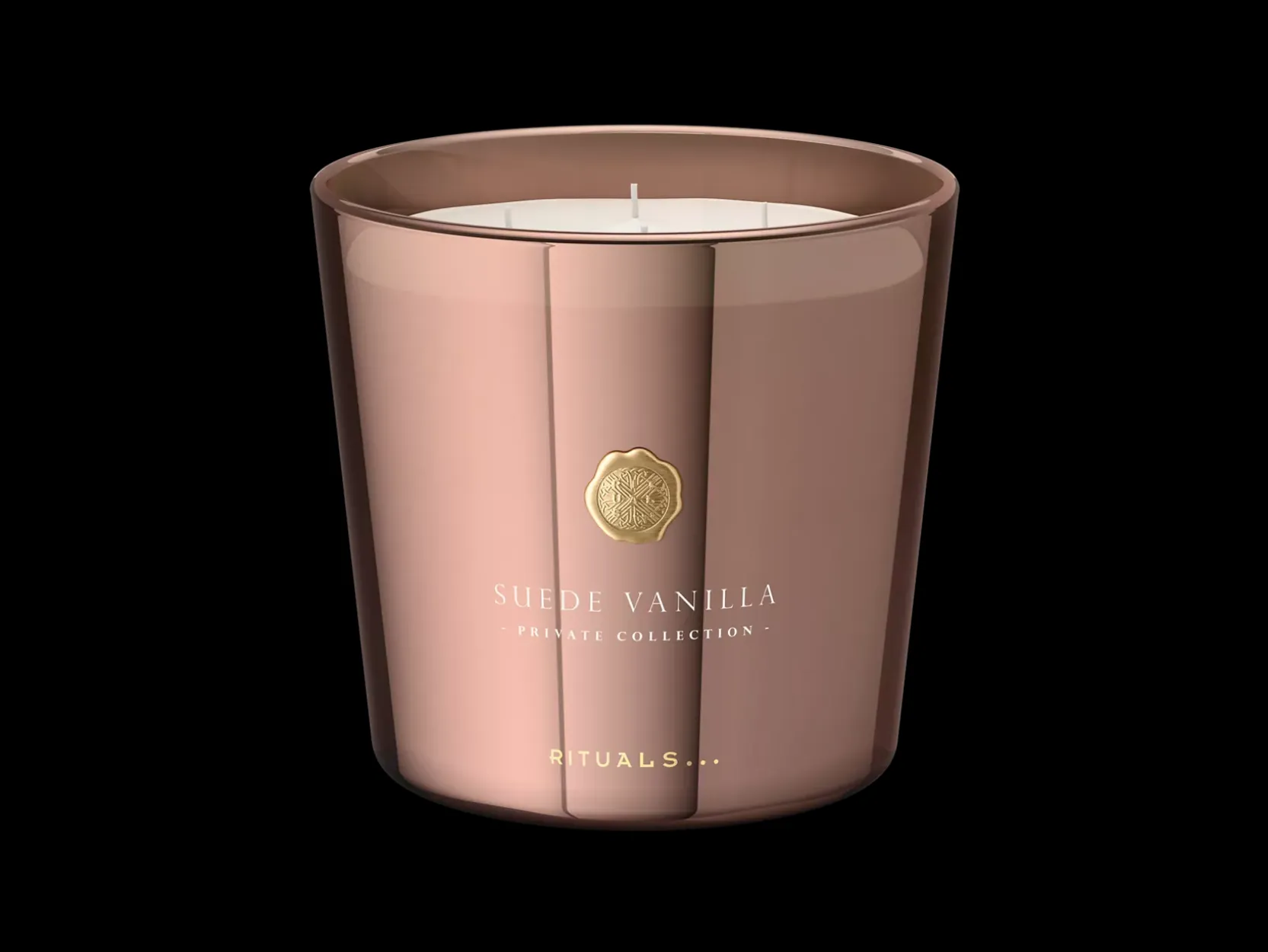 Large Suede Vanilla Scented Candle|Rituals Online