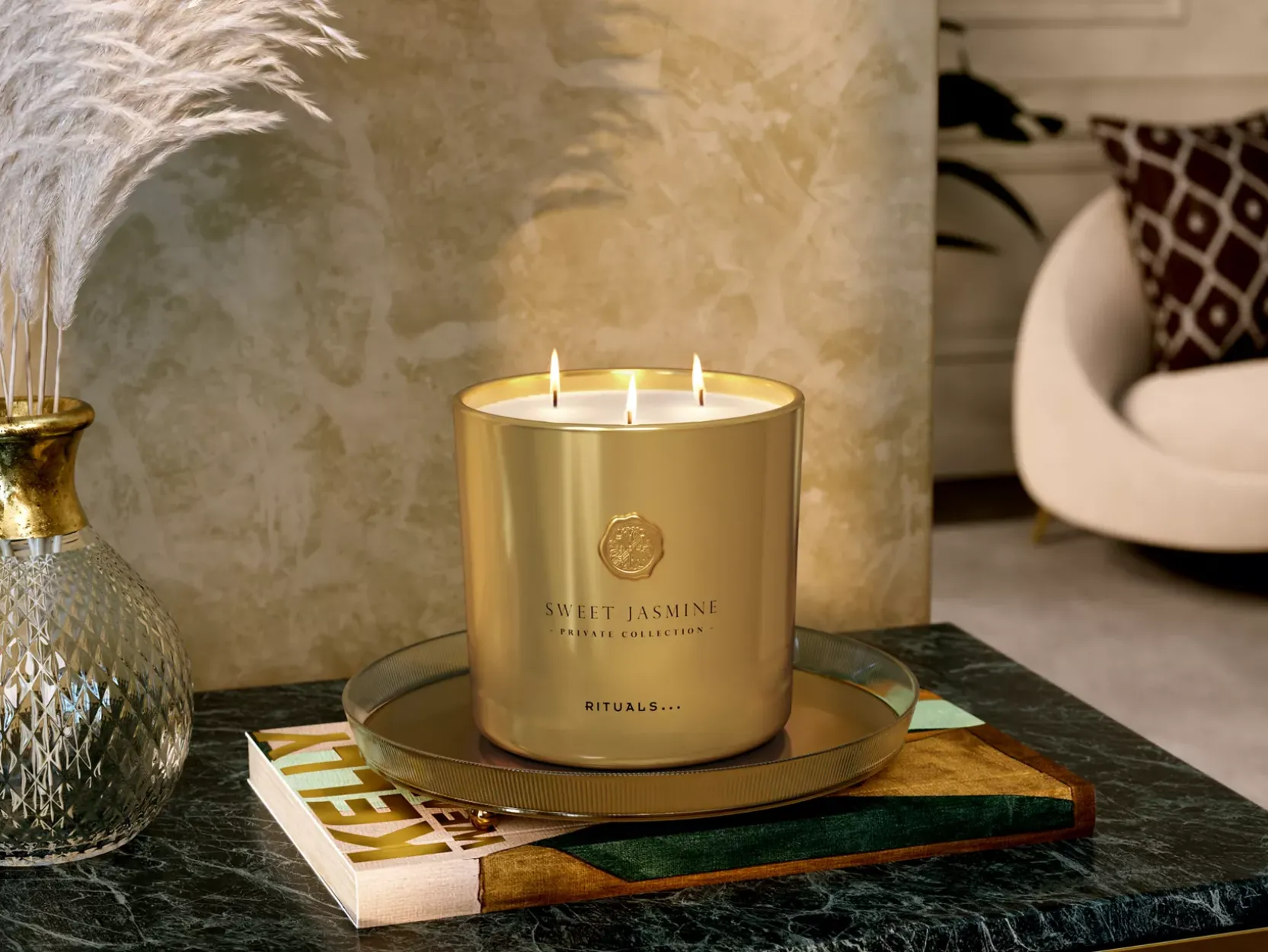 Medium Sweet Jasmine Scented Candle|Rituals Shop