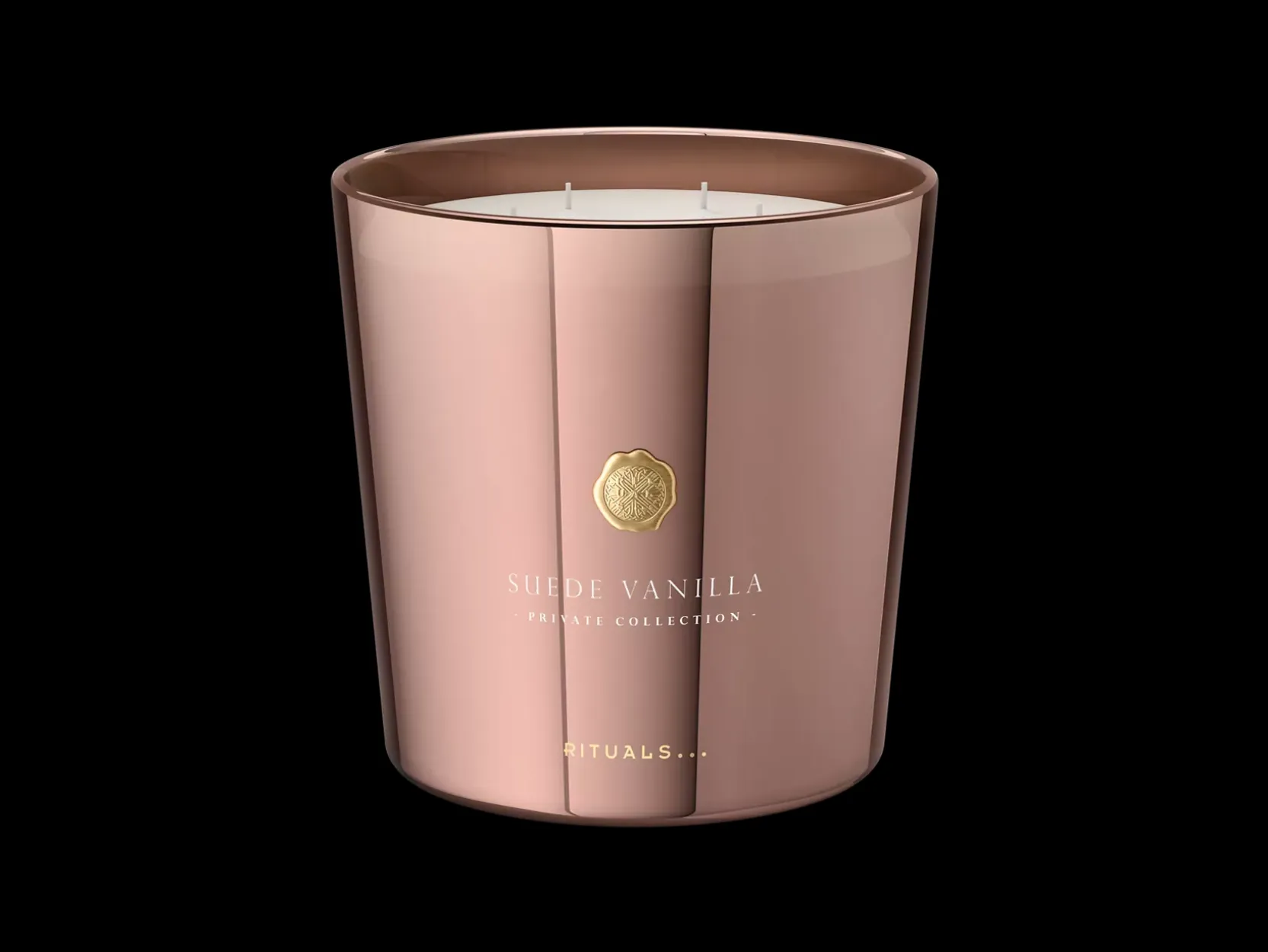 XL Suede Vanilla Scented Candle|Rituals New
