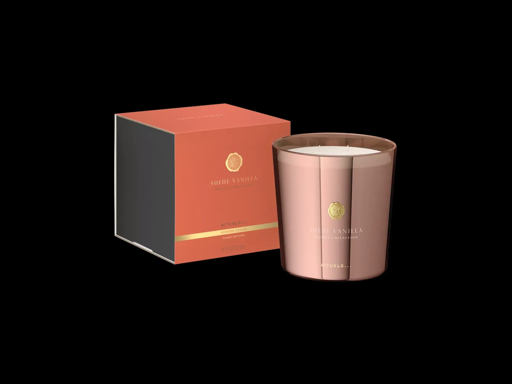 XL Suede Vanilla Scented Candle|Rituals New